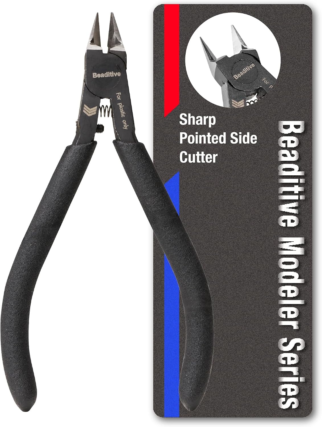 Sharp Pointed Side Cutter for Plastic Model - Plastic Sprue Cutter - Gunpla, Gundam Model, Scale Model Building
