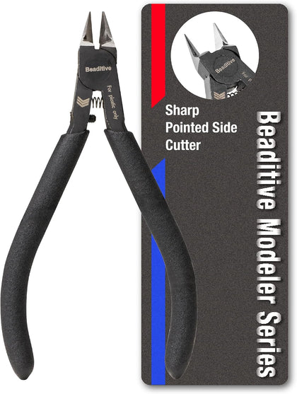 Sharp Pointed Side Cutter for Plastic Model - Plastic Sprue Cutter - Gunpla, Gundam Model, Scale Model Building