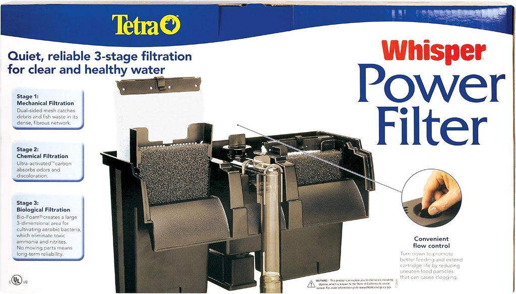 Whisper PF60 Power Filter For Aquariums