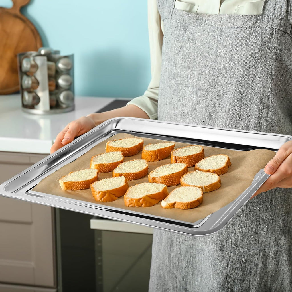 12 Pack Perforated Baking Sheet Pans 13" X 18" Stainless Steel