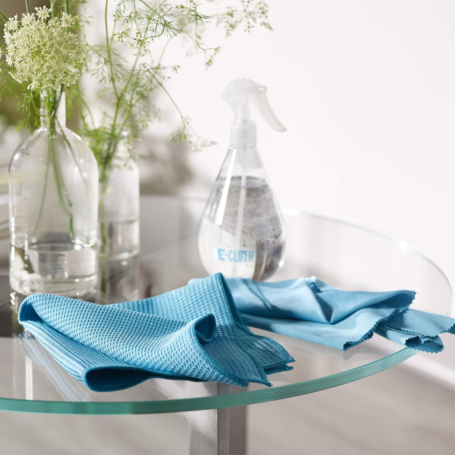 Window Cleaning Cloth - Eco Packaging - Glass Cleaning Cloth, Streak-Free Windows with Just Water, Microfiber Towel
