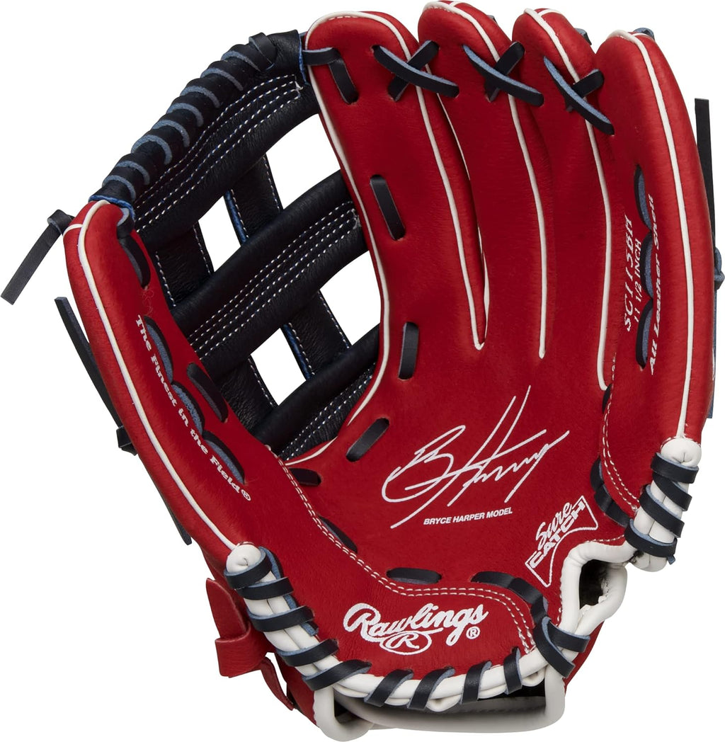 Sure Catch Baseball & Softball Glove | T-Ball, Youth & Adult Rec Models | Multiple Sizes & Styles