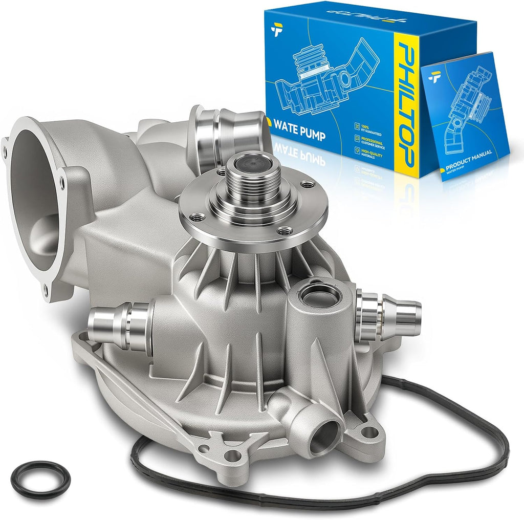 PHILTOP AW6003 Engine Water Pump with Gasket for Mustang, Crown Victoria