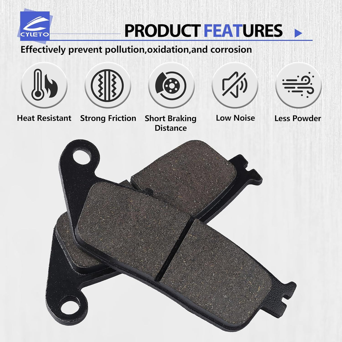 VTX1300 Brake Pads for Honda Shadow 1100 ACE Sabre 1995-2007
