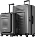 Luggage Sets Checked Suitcases - 2 Piece, Travel Carry on with Spinner Wheels, Expandable Hardside Large Suitcase