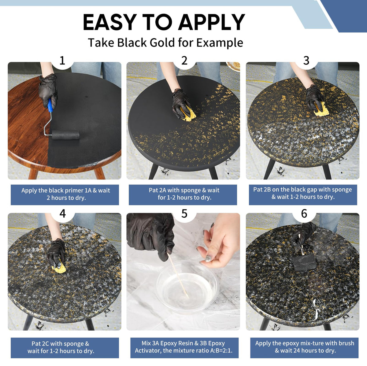 Epoxy Countertop Paint Refinishing Kit, Granite White