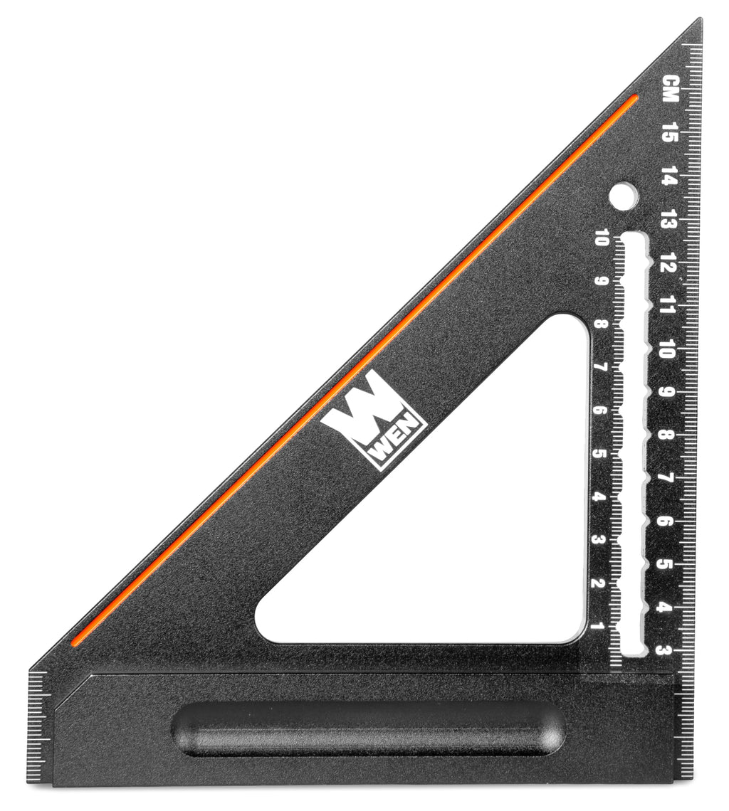 WEN 150mm Right Angle Heavy-Duty Precision Metric Carpenter's Square and Layout Tool (ME015L)