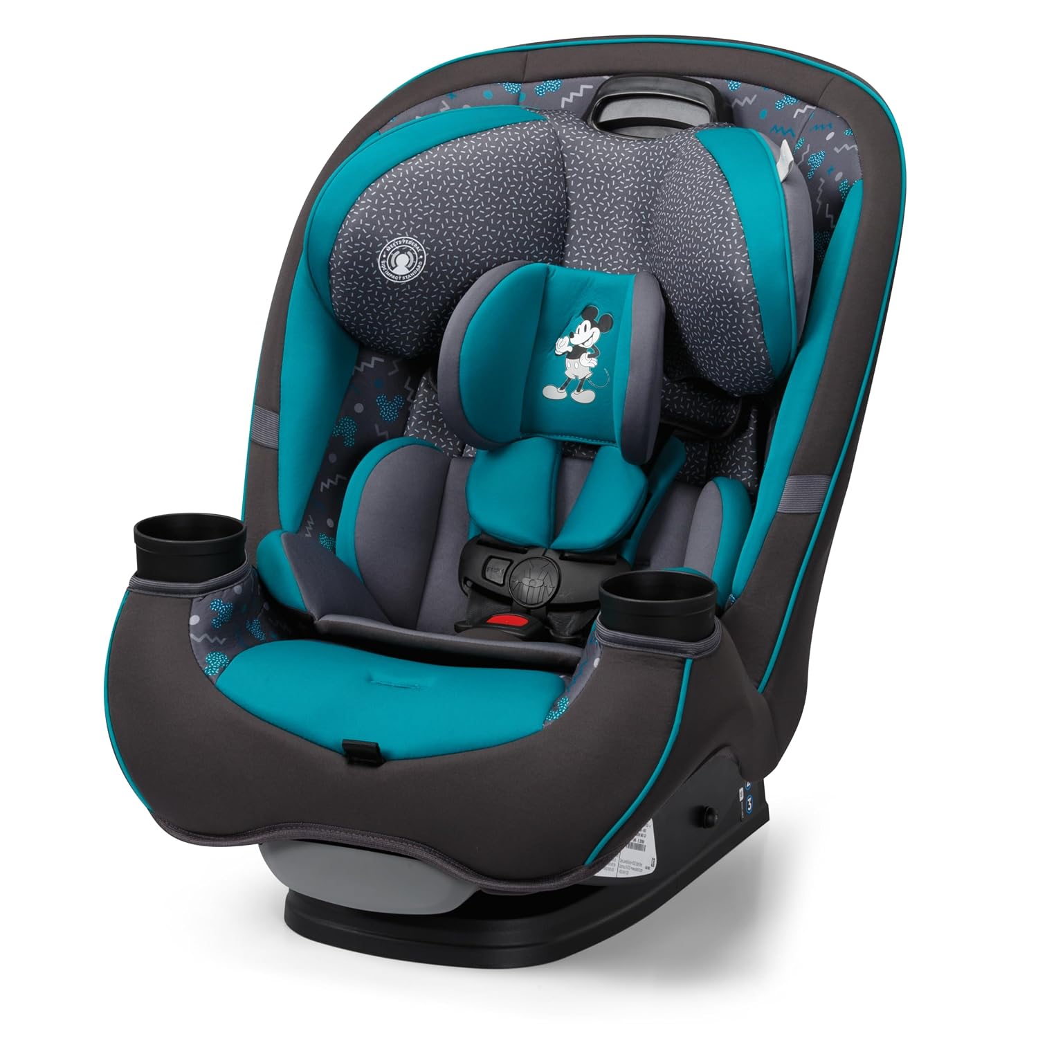 Baby Grow and Go All-in-One Convertible Car Seat, Infant to Toddler Carseat, Mickey Sprinkle