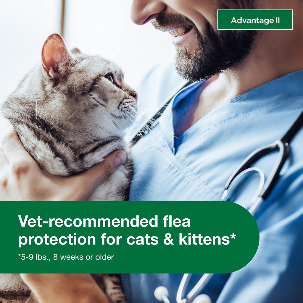 II Small Cat Topical Flea Treatment & Prevention, 2ct