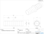 Dixon Valve & Coupling BM6 Brass Hose Fitting, Mender, 3/4" Hose ID Barbed