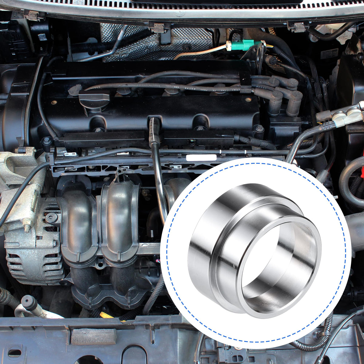 uxcell Torque Converter Spacer Flywheel Adapter for LS LT