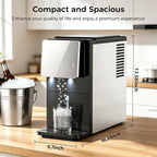 Nugget Countertop Ice Maker, Automatic Ice Dispenser, 33 lbs/Day Chewable Pellet Ice Machine with Self-Cleaning &