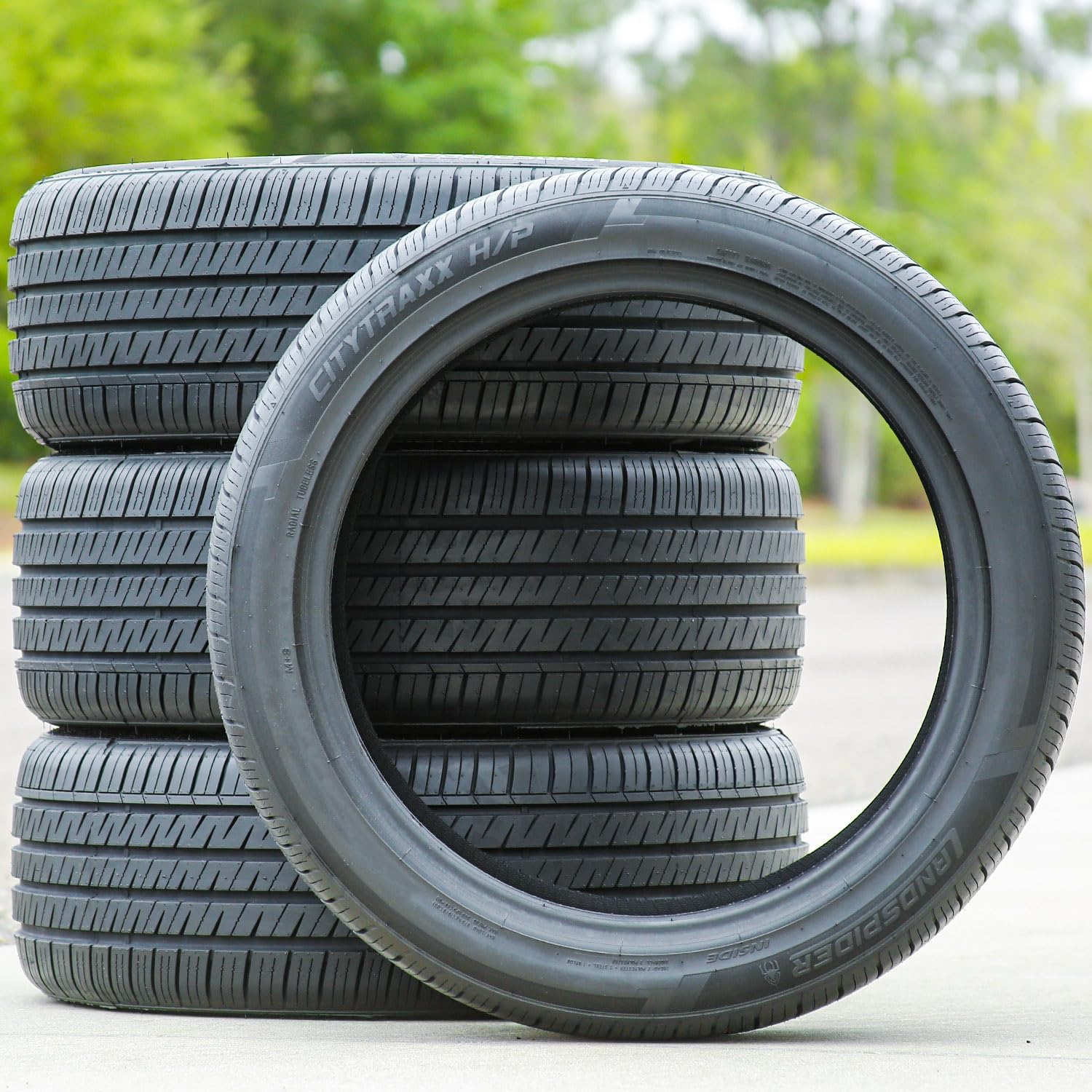 4 x Landspider Citytraxx H/P 215/45ZR17 91W XL All Season Tires | Passenger High Performance All Season Traction 91W