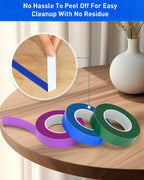3 Rolls Colored Duct Tape, Multi Use Water Pipe Waterproof
