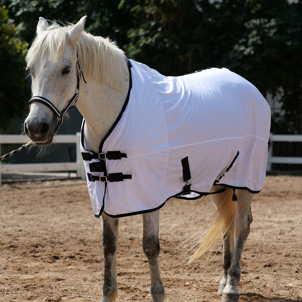 Horse Fly Sheet Lining, Mesh Equine Sheets Fly Rug, UV Protection