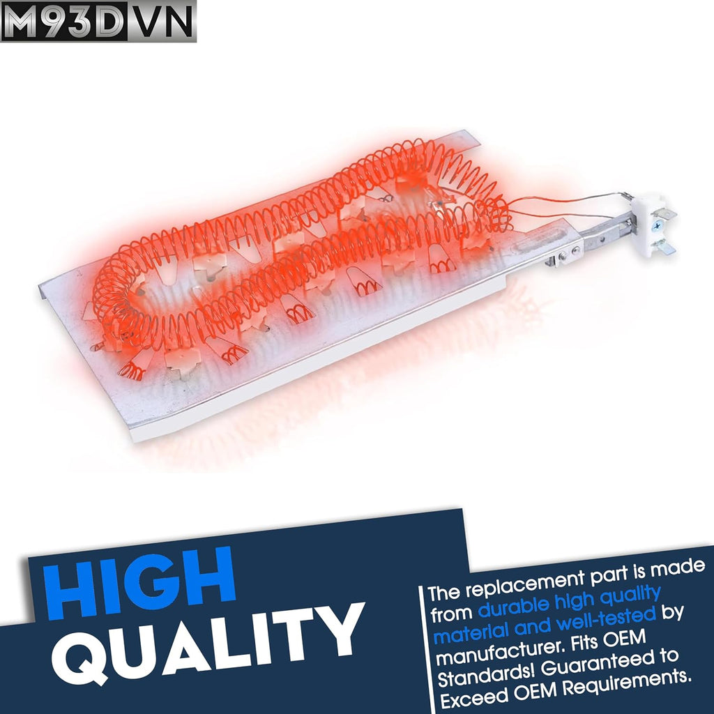 NED5800HW0 NED5800HW1 NED7300WW0 Dryer Heating Element for Amana
