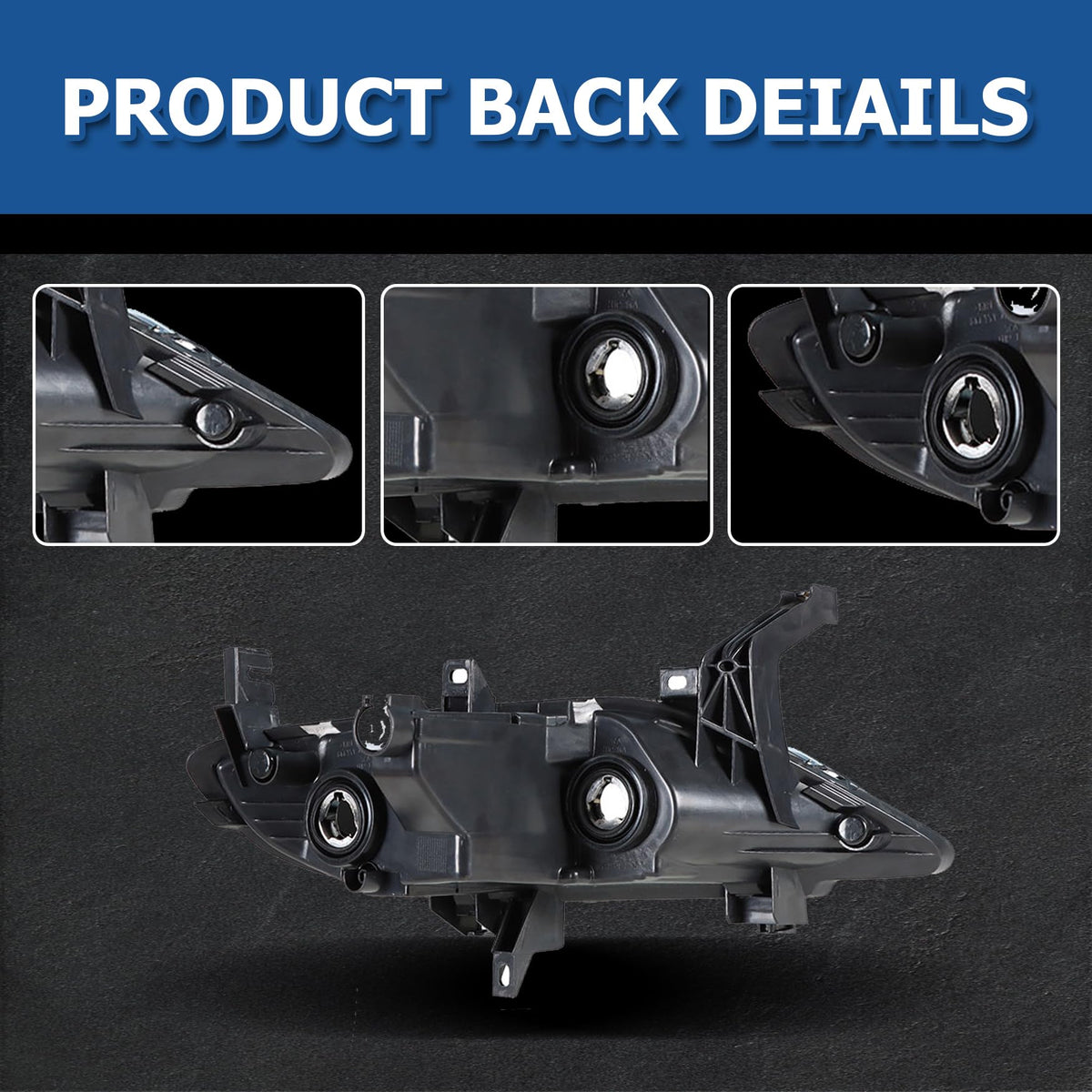 1 Pair Fog Lights Replacement for Maxima 2016-2019