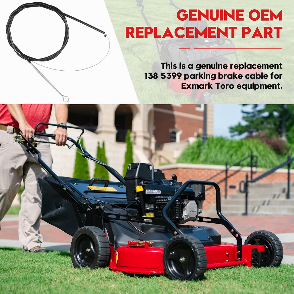 Valorup 138-5399 Parking Brake Cable for X-Series Walk Behind Mowers