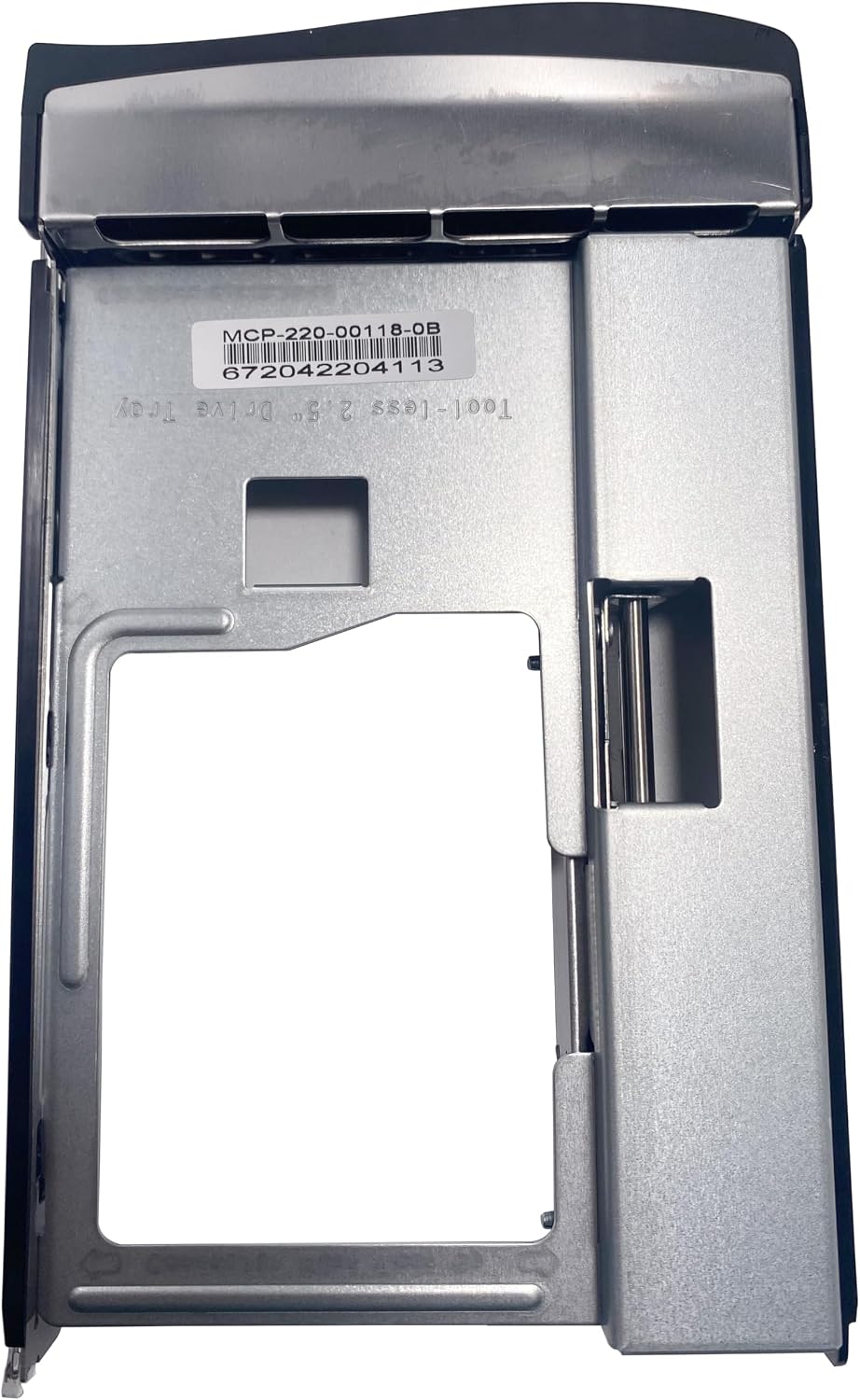 2.5 to 3.5” HDD Tray Compatible with Supermicro Server MCP-220-00118-0B