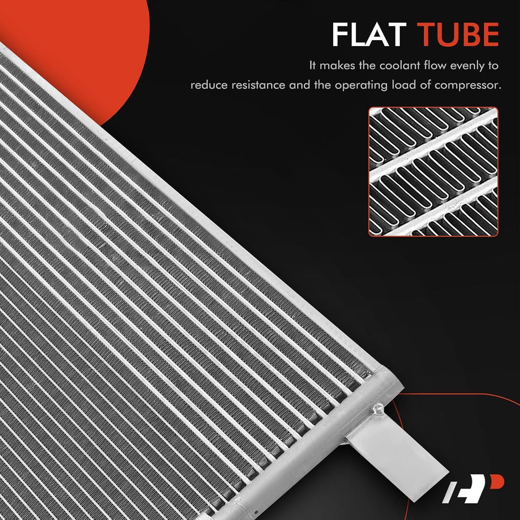 A-Premium Air Conditioning Condenser Compatible with Ram & Dodge