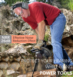 016 NRR 26dB Shooting Ear Protection, Slim Passive Earmuffs