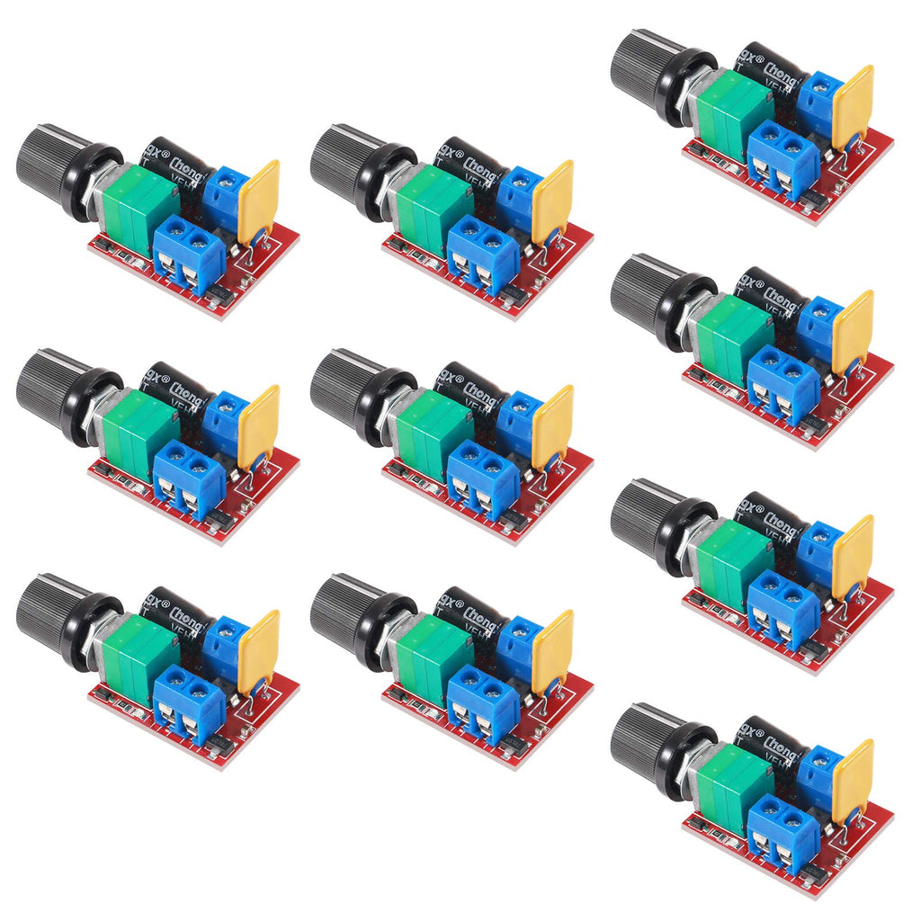 UMLIFE Mini DC 3V-35V 5A PWM Motor Speed Controller Switch Module 10pcs