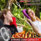 1.95IN Quick Link,Heavy Duty Locking Carabiner (12PCS,Silver)