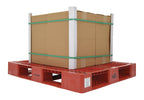 PLP2-4840-RED High Density Polyethylene Pallet, Red