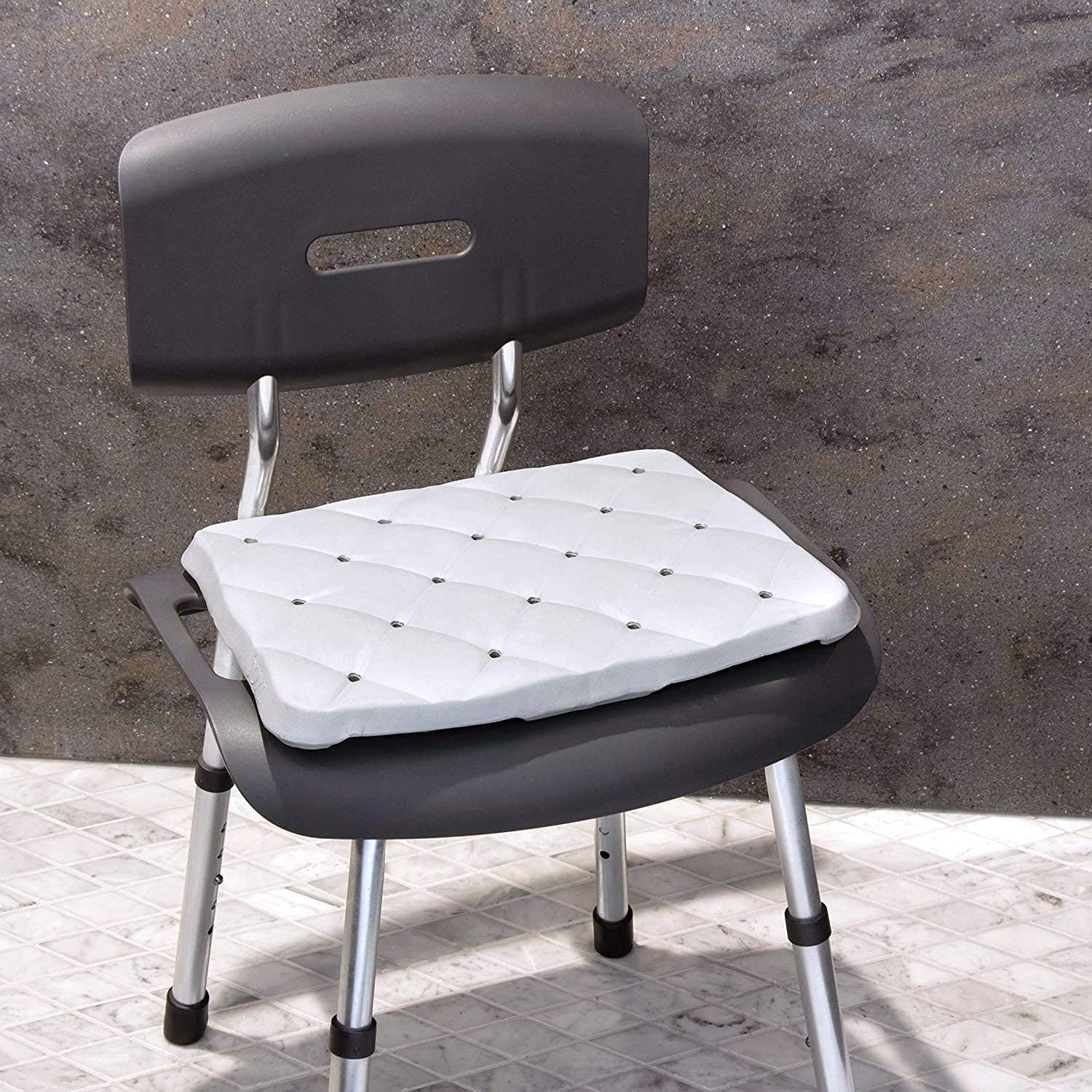 Bath Seat Foam Cushion for Transfer Benches, Shower Chairs, Bath Chairs, Stadium Seats, Bathtub Cushion or Kneeling