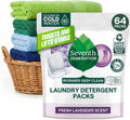 Laundry Detergent Packs, Fresh Lavender, 64 Count