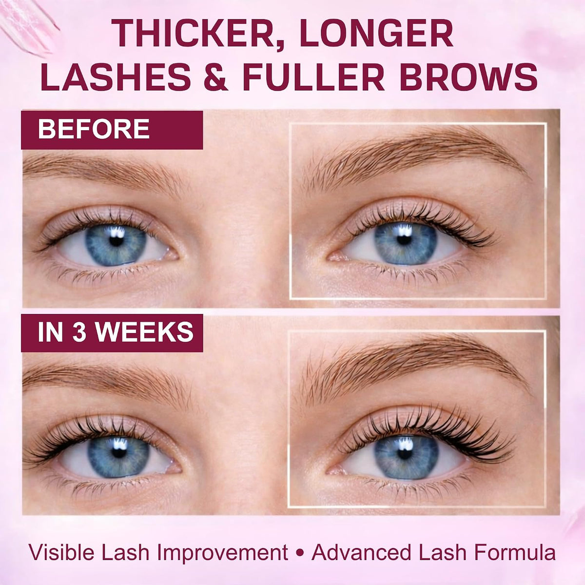 Lash Serum for Eyelash Growth - Peptide Lash Enhancing Serum- 5ML