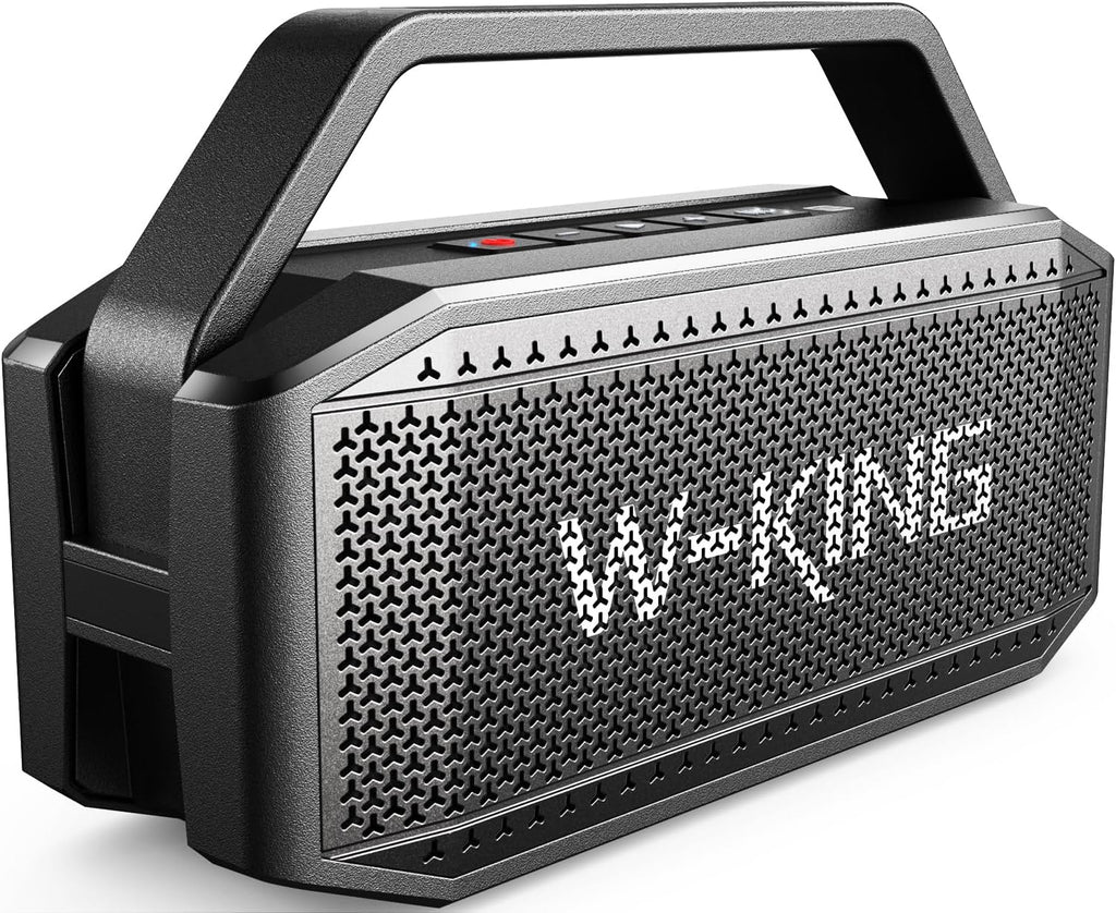 Loud Bluetooth Speaker, 100W Max IPX6 Portable Outdoor Speakers Bluetooth Wireless/60W Deep Bass Radiator/2