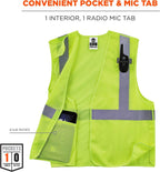 GloWear ANSI High Visibility Orange Breakaway Reflective Safety Vest
