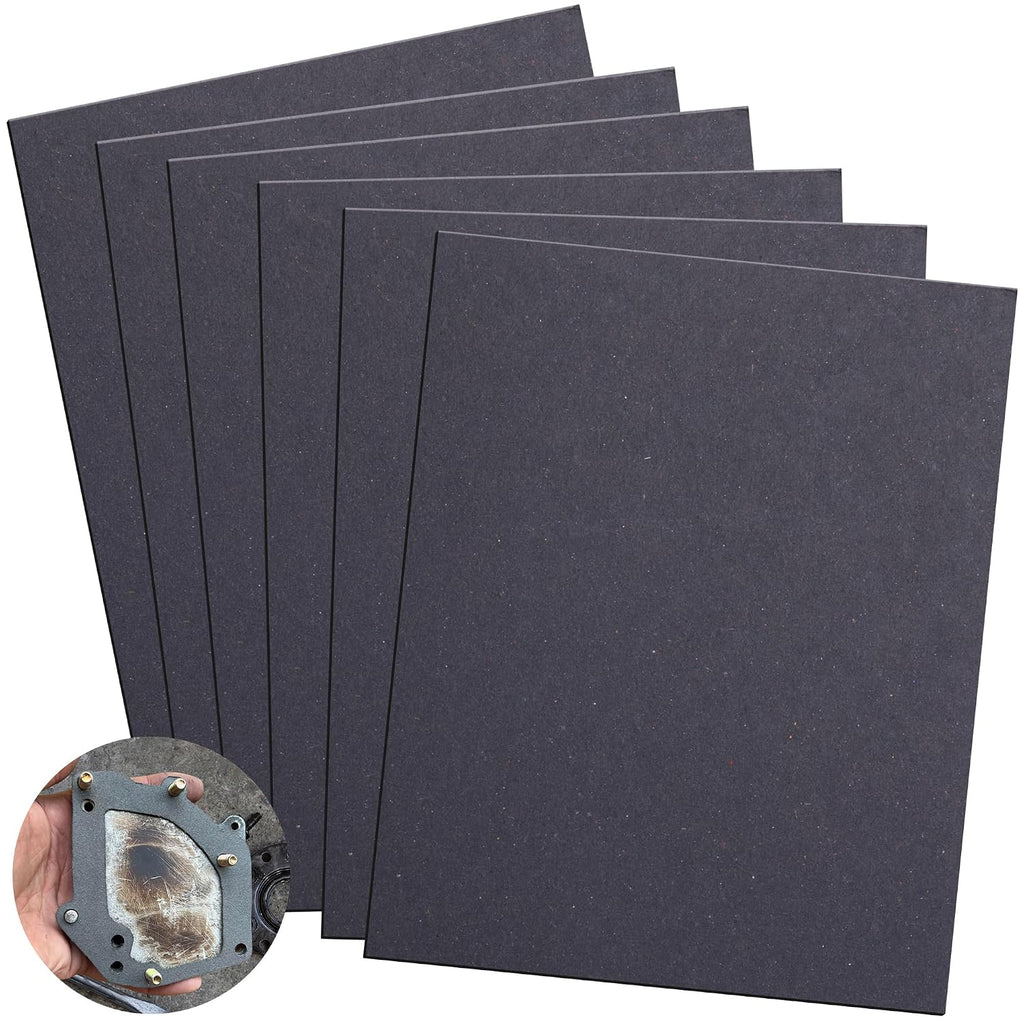 6 Pcs Non Asbestos Gaskets Materials, High Temperature Gasket Material
