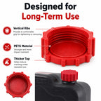 Upgraded Oil Drain Cap Compatible with FloTool 42003MI 16Qt, 2 Pack