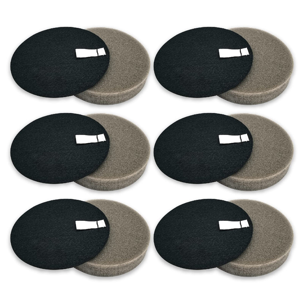Kucbraly 6 Pack Filter Replacement Compatible with Bissell 3070, 3080