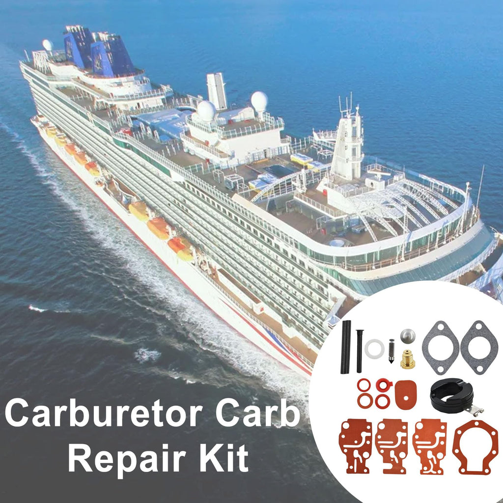 labwork Carburetor Carb Repair Kit Replacement for Johnson Evinrude