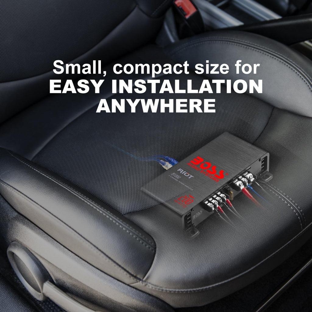 R1002 200 Watt 2 Channel Bridgeable Car Amplifier