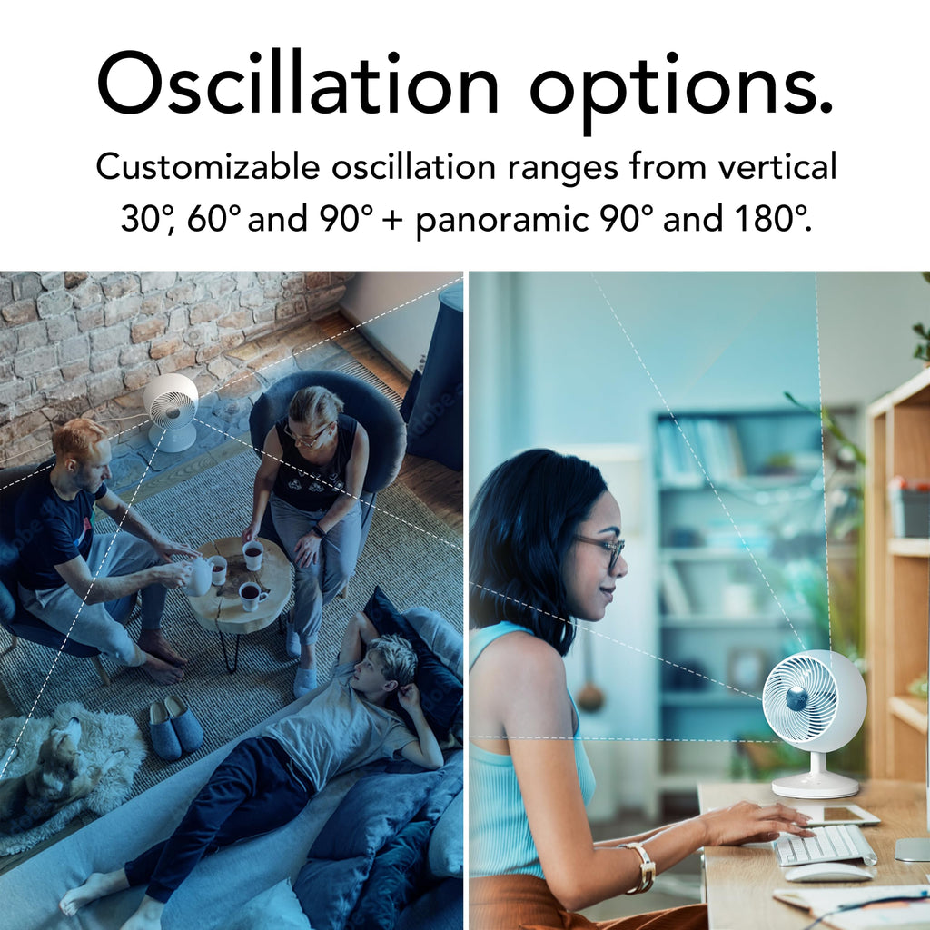 OMNIO 7 Medium Air Circulator, OmniWave Oscillation, Remote