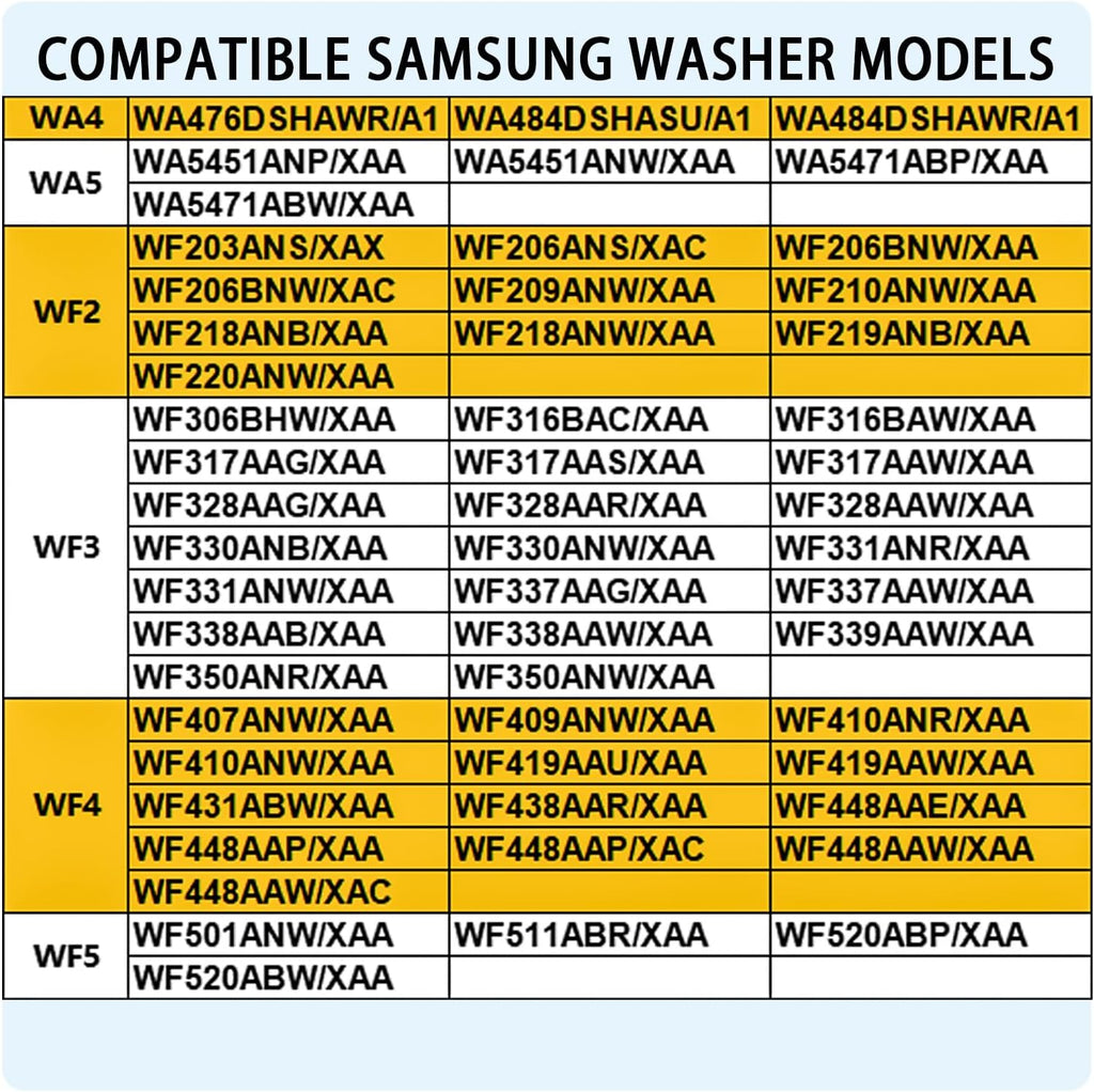 Washer Drain Pump WF448AAW/XAA WF448AAP/XAA WF218ANW/XAA for Samsung
