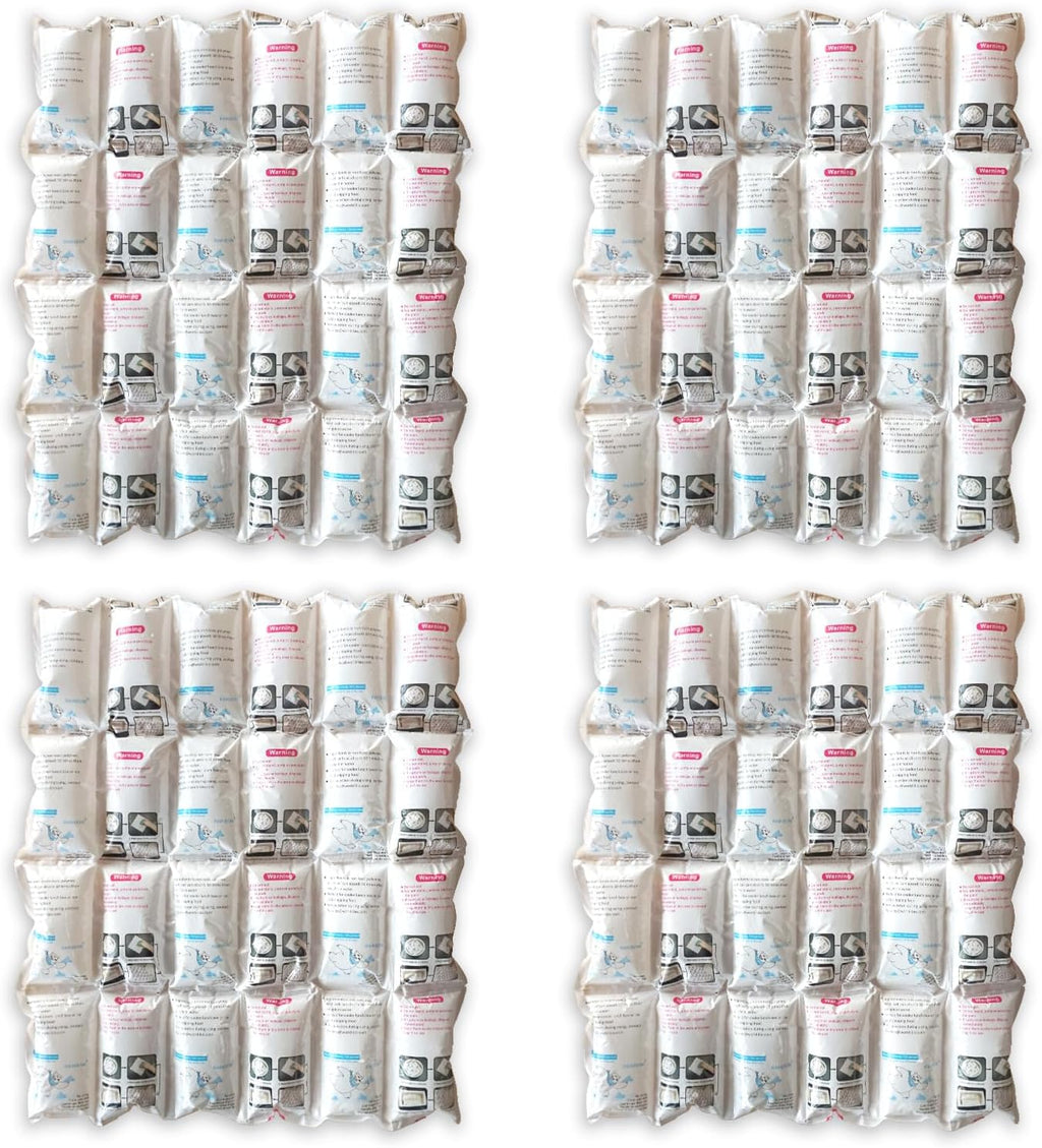 Dry Ice Packs for Shipping, 4 Sheets