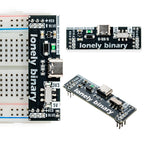 Lonely Binary 3-Pack Breadboard Power Supply 3.3V 5V USB-C Switchable