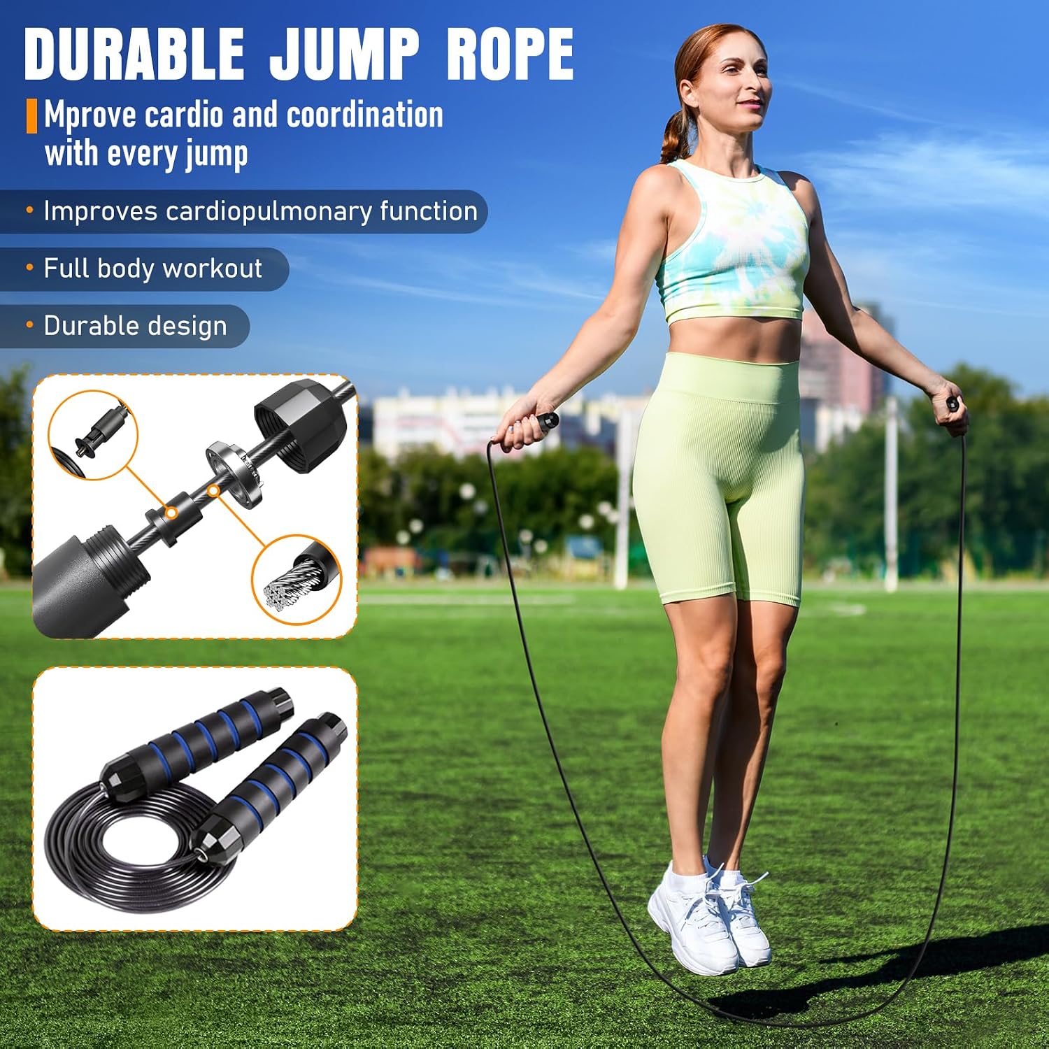 Agility Ladder, Agility Speed Training Equipment Set, 20ft Speed Ladder | 4 Hurdles, 12 Soccer Cones, Jump Rope