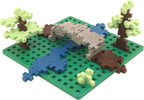Baseplate Duo, Green - Base Accessory, 4.5 x 4.5 Inches