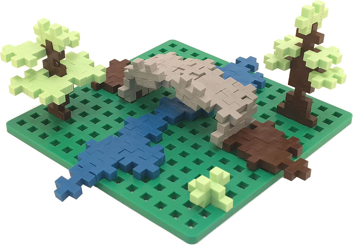 Baseplate Duo, Green - Base Accessory, 4.5 x 4.5 Inches