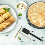 12” Electric Crepe Maker Machine, Griddle Nonstick Crepe Pan