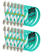 12 Pack 0.5M/1.6ft OM3 LC to LC Multimode Fiber Patch Cable