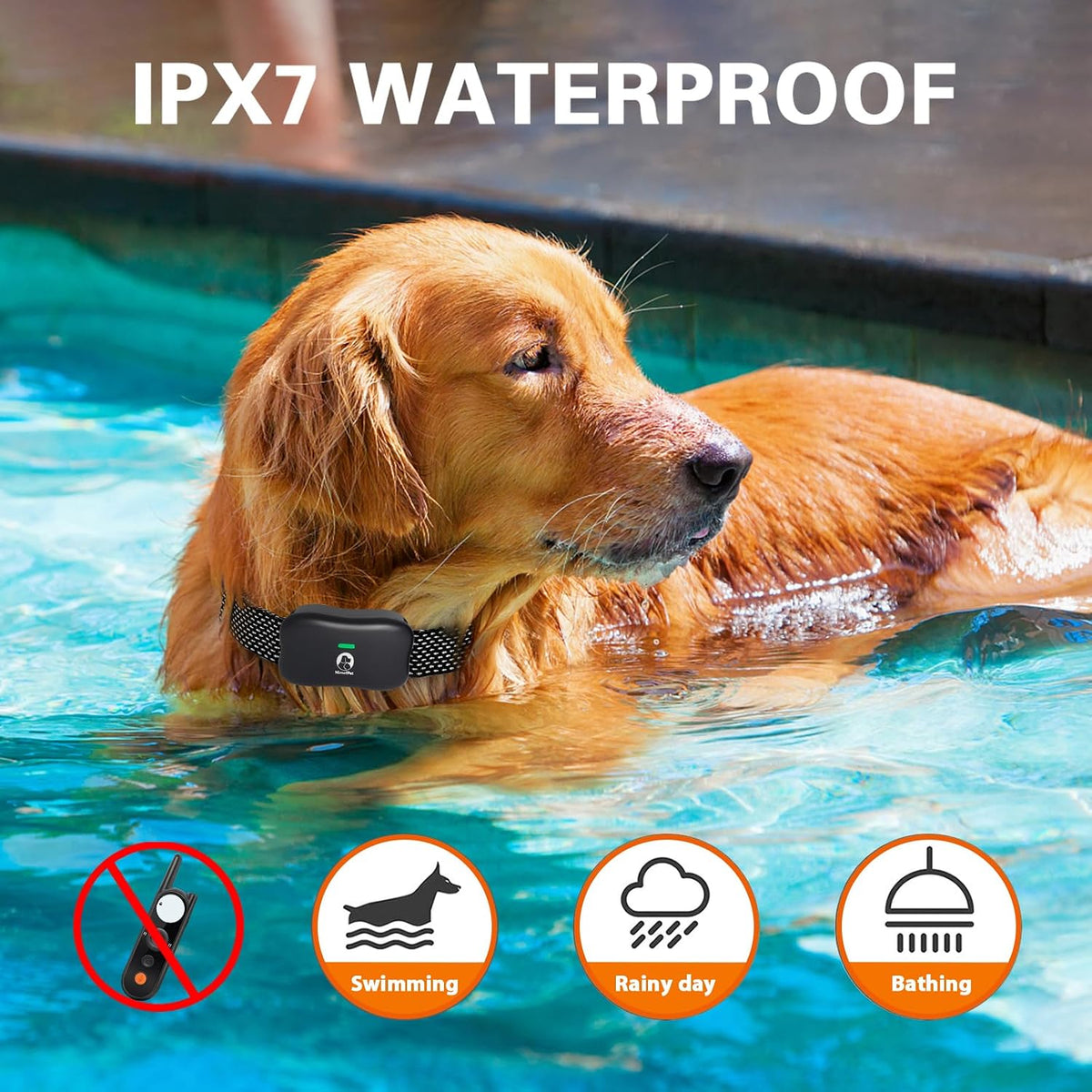 Wireless Dog Fence for 2 Dogs - Covers up to 856-Acre Electric Fence,185 Days Standby Time Training Collar,Pet
