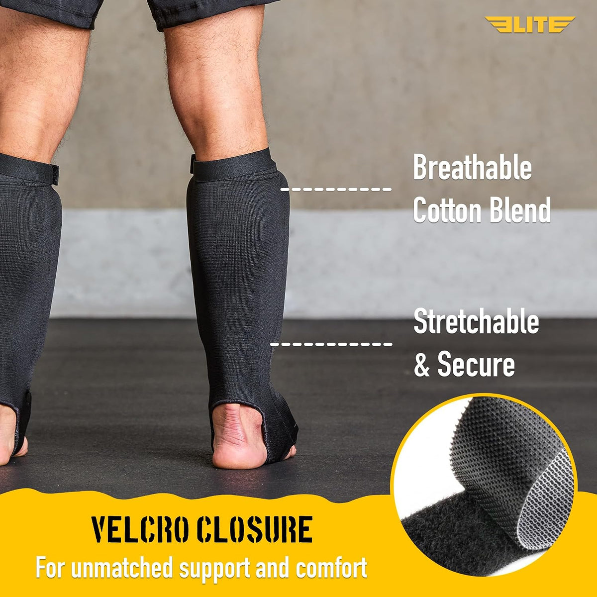 MMA Shin Pads for Muay Thai and Kickboxing, Protective Shin Guards with Instep Guard for Sparring and Training