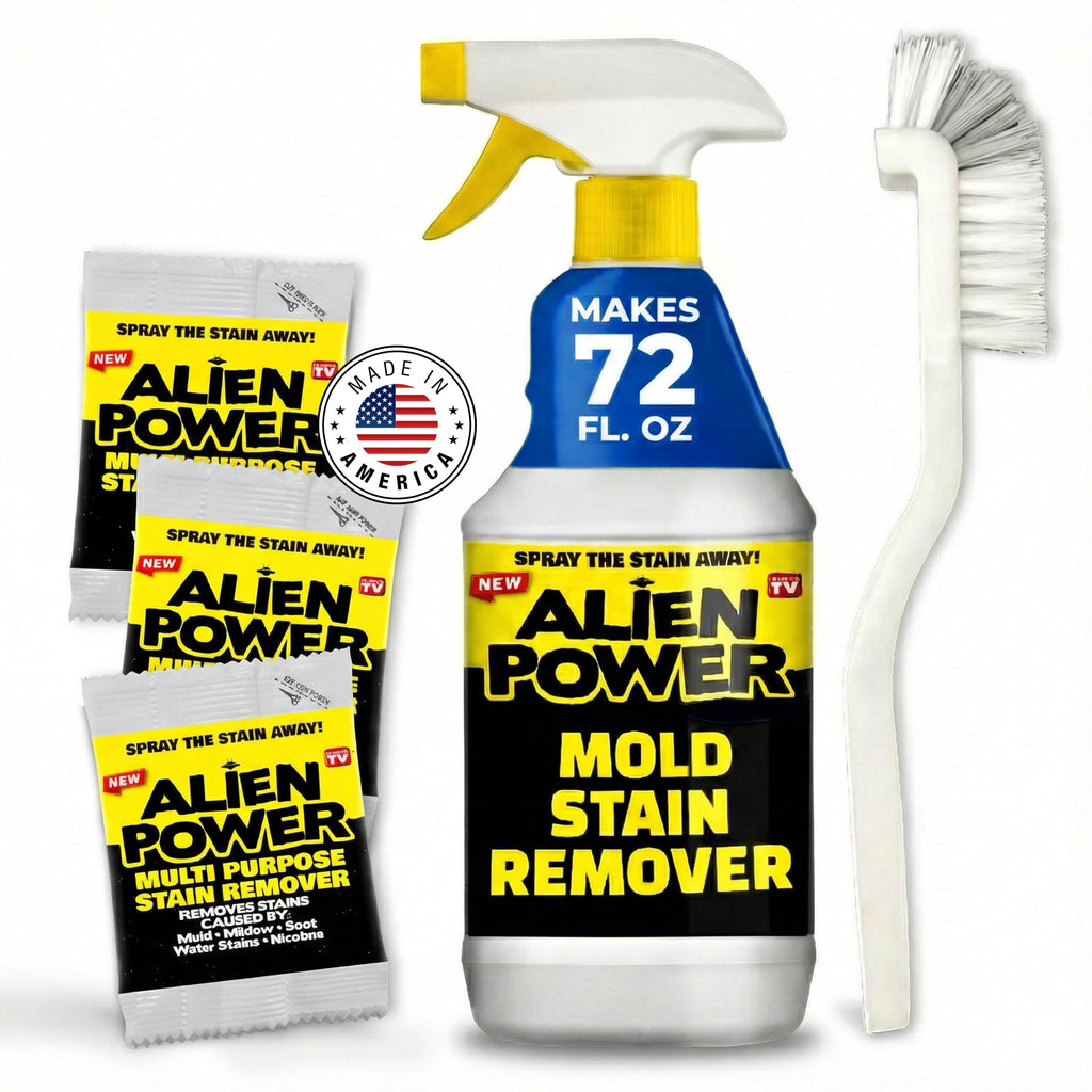 ALIEN POWER Original Mold and Mildew Remover Spray, 72 Oz. 3 Packet Set